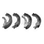 Комплект тормозных колодок задний для NISSAN KUBISTAR(X76,X80), PRIMERA(P11) / RENAULT KANGOO Express(FC0/1#), KANGOO(KC0/1#) <b>MEYLE 16-14 533 0001 / MBS0031</b>