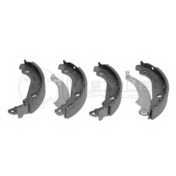 Комплект тормозных колодок задний для RENAULT CLIO(BB0/1/2#,CB0/1/2#), LOGAN(KS#,LS#), SANDERO/STEPWAY, THALIA(LB0/1/2#,LU1/2#) <b>MEYLE 16-14 533 0003 / MBS0033</b>