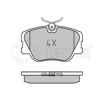 Колодки тормозные дисковые передний для MERCEDES (W124), COUPE(C124), E(A124,C124,S124), KOMBI(S124) <b>MEYLE 025 209 4119 / MBP0053</b>