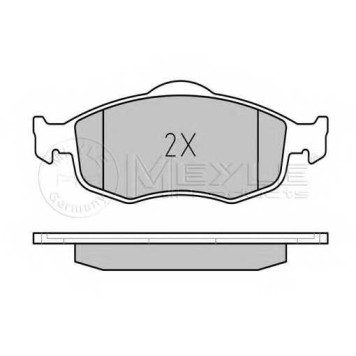 Колодки тормозные дисковые передний для FORD COUGAR(EC#), MONDEO(BAP,BFP,BNP,GBP), SCORPIO(GAE,GFR,GGE,GGR,GNR) <b>MEYLE 025 213 9418 / MBP0123</b>-1