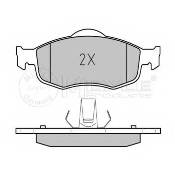 Колодки тормозные дисковые передний для FORD COUGAR(EC#), MONDEO(BAP,BFP,BNP,GBP), SCORPIO(GAE,GFR,GGE,GGR,GNR) <b>MEYLE 025 213 9418 / MBP0123</b>