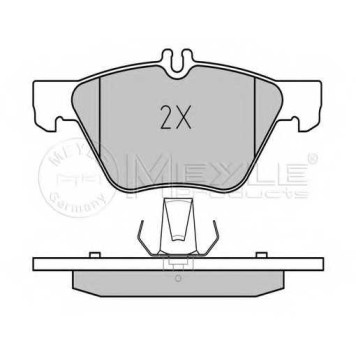 Колодки тормозные дисковые передний для CHRYSLER CROSSFIRE / MERCEDES CLK(A208,C208), E(S210,W210), S(W220), SLK(R170) <b>MEYLE 025 216 7020 / MBP0178</b>