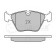 Колодки тормозные дисковые передний для BMW 5(E39) <b>MEYLE 025 216 7720 / MBP0180</b>