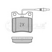 Колодки тормозные дисковые задний для MERCEDES V(638/2), VITO(638) <b>MEYLE 025 219 0417/W / MBP0222</b>
