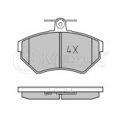 Колодки тормозные дисковые передний для VW CADDY(9K9A,9K9B), GOLF(1E7,1H1,1H5), LUPO(6E1,6X1), POLO(6KV2,6KV5,6N1,6N2), VENTO(1H2) <b>MEYLE 025 219 4516 / MBP0232</b>