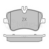 Колодки тормозные дисковые передний для MERCEDES C(CL203,S203,W203), CLC(CL203), CLK(A209,C209), SLK(R171) <b>MEYLE 025 231 4419 / MBP0272</b>