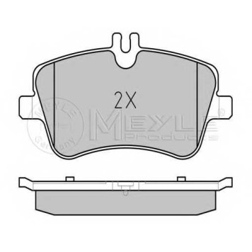 Колодки тормозные дисковые передний для MERCEDES C(CL203,S203,W203), CLC(CL203), CLK(A209,C209), SLK(R171) <b>MEYLE 025 231 4419 / MBP0272</b>