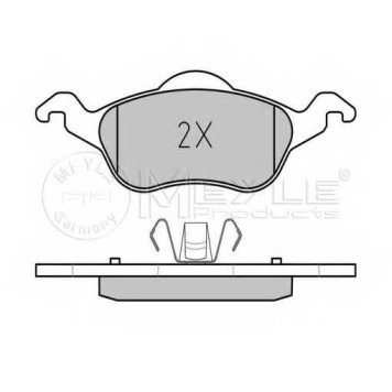 Колодки тормозные дисковые передний для FORD FOCUS(DAW,DBW,DFW,DNW) <b>MEYLE 025 231 5419 / MBP0274</b>