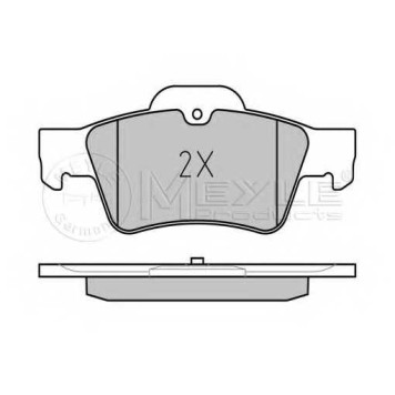 Колодки тормозные дисковые задний для MERCEDES CLS(C218,C219), E(S211,S212,W211,W212), S(C215,C216,W220,W221), SL(R230) <b>MEYLE 025 233 3416 / MBP0323</b>-1