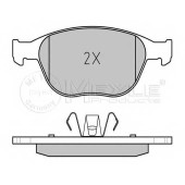 Колодки тормозные дисковые передний для FORD FIESTA(JD#,JH#), FOCUS(DAW,DBW,DNW), TOURNEO CONNECT, TRANSIT CONNECT(P65#,P70#,P80#) <b>MEYLE 025 234 4017 / MBP0346</b>