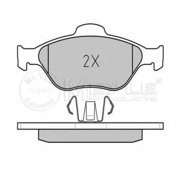 Колодки тормозные дисковые передний для FORD FIESTA, FUSION, KA, PUMA, STREET KA / MAZDA 121, 2 <b>MEYLE 025 236 0418 / MBP0403</b>