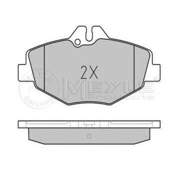 Колодки тормозные дисковые передний для MERCEDES E(S211,W211) <b>MEYLE 025 237 4320 / MBP0436</b>-1