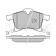 Колодки тормозные дисковые передний для OPEL ASTRA(L08, L35, L48, L67, L69, L70), COMBO, CORSA(F08, F68, W5L), MERIVA, ZAFIRA(A05) <b>MEYLE 025 283 3219/W / MBP0706</b>