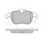 Колодки тормозные дисковые передний для FORD GALAXY, MONDEO, S-MAX / LAND ROVER FREELANDER, RANGE ROVER EVOQUE / VOLVO S60, S80, V60, V70, XC70 <b>MEYLE 025 241 2319 / MBP0527</b>