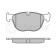 Колодки тормозные дисковые передний для BMW X5(E70,F15,F85), X6(E71,E72) <b>MEYLE 025 241 7019 / MBP0538</b>