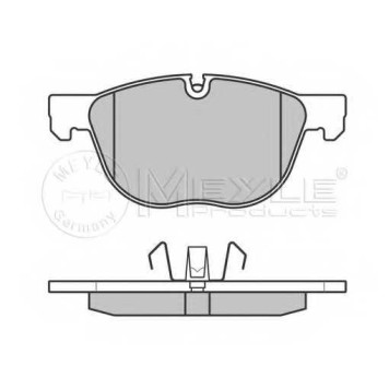 Колодки тормозные дисковые передний для BMW X5(E70,F15,F85), X6(E71,E72) <b>MEYLE 025 241 7019 / MBP0538</b>