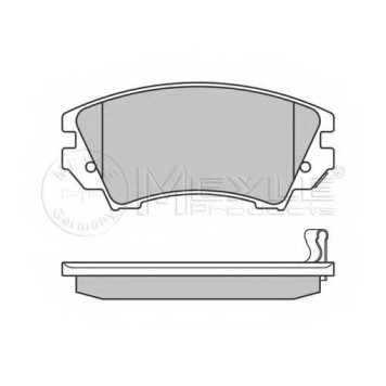 Колодки тормозные дисковые передний для OPEL ASTRA GTC J, ASTRA, CASCADA(W13), INSIGNIA, ZAFIRA(P12) / SAAB 9-5(YS3G) <b>MEYLE 025 244 1219/W / MBP0591</b>-2
