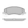 Колодки тормозные дисковые передний для OPEL INSIGNIA <b>MEYLE 025 244 1817/W / MBP0593</b>