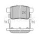 Колодки тормозные дисковые задний для HONDA ACCORD(CU) <b>MEYLE 025 244 3514/W / MBP0595</b>
