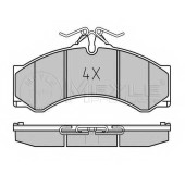Колодки тормозные дисковые для MERCEDES SPRINTER(903,904,906,909), VARIO / VW LT(2,2DA,2DC,2DD,2DF,2DH) <b>MEYLE 025 290 7620 / MBP0709</b>