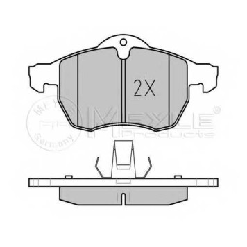 Колодки тормозные дисковые передний для OPEL ASTRA(F07#, F08#, F35#, F48#, F67, F69#, F70), ZAFIRA(A05, F75#, P12) <b>MEYLE 025 230 5719/W / MBP0249</b>
