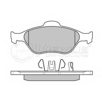 Колодки тормозные дисковые передний для TOYOTA YARIS(KSP9#, NCP9#, NSP9#, SCP9#, ZSP9#) <b>MEYLE 025 232 0217/W / MBP0287</b>-2