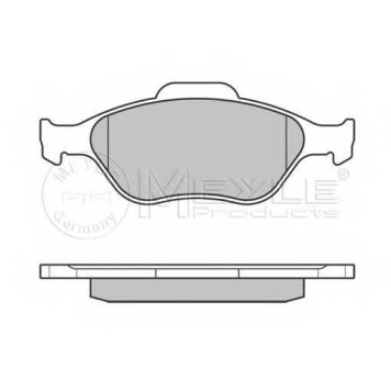Колодки тормозные дисковые передний для TOYOTA YARIS(KSP9#, NCP9#, NSP9#, SCP9#, ZSP9#) <b>MEYLE 025 232 0217/W / MBP0287</b>