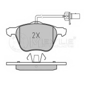 Колодки тормозные дисковые передний для FORD GALAXY(WGR) / VW SHARAN(7M6, 7M8, 7M9), TRANSPORTER(70XA, 70XB, 70XC, 70XD, 7DB, 7DK, 7DW) <b>MEYLE 025 232 6920/W / MBP0304</b>