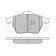 Колодки тормозные дисковые передний для AUDI A3, TT / SKODA OCTAVIA / VW BORA, GOLF, NEW BEETLE, POLO <b>MEYLE 025 233 9219/W / MBP0333</b>