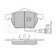 Колодки тормозные дисковые передний для AUDI A3, TT / SKODA OCTAVIA / VW BORA, GOLF, NEW BEETLE, POLO <b>MEYLE 025 233 9219/W / MBP0333</b>