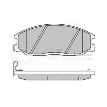 Колодки тормозные дисковые передний для HYUNDAI SANTA FE, TRAJET, XG / SSANGYONG ACTYON SPORTS, ACTYON, KYRON, REXTON <b>MEYLE 025 235 6916/W / MBP0384</b>-1