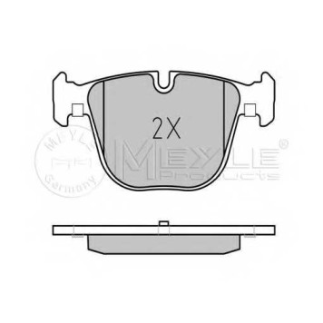 Колодки тормозные дисковые задний для BMW 5(F07), 7(F01,F02,F03,F04) <b>MEYLE 025 237 3116/PD / MBP0434PD</b>-1