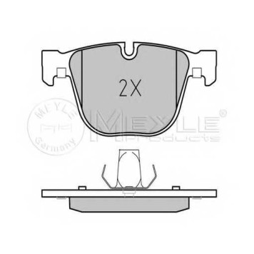 Колодки тормозные дисковые задний для BMW 5(F07), 7(F01,F02,F03,F04) <b>MEYLE 025 237 3116/PD / MBP0434PD</b>