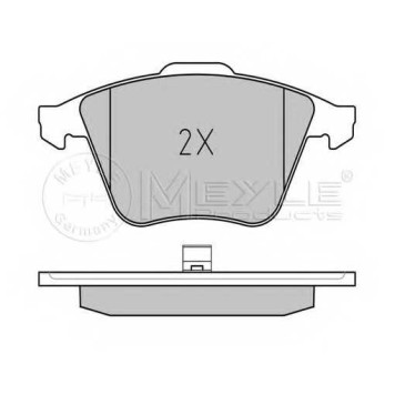 Колодки тормозные дисковые передний для AUDI A6(4B2,4B5,C5), ALLROAD(4BH,C5) <b>MEYLE 025 237 6220/W / MBP0444</b>-1