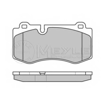 Колодки тормозные дисковые передний для MERCEDES CLS(C219), E(S211,W211), S(C216,W221), SL(R230) <b>MEYLE 025 239 6018 / MBP0485</b>