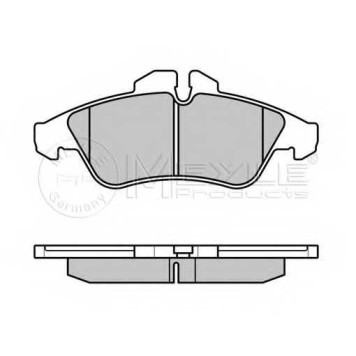 Колодки тормозные дисковые передний для MERCEDES SPRINTER(903,909) <b>MEYLE 025 239 9020 / MBP0497</b>