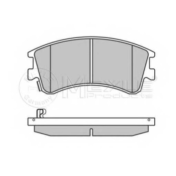 Колодки тормозные дисковые передний для MAZDA 6(GG,GY) <b>MEYLE 025 240 4618/W / MBP0511</b>-1