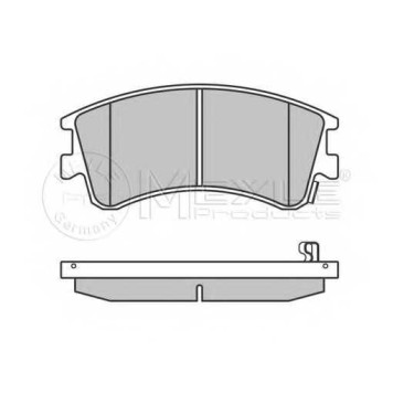 Колодки тормозные дисковые передний для MAZDA 6(GG,GY) <b>MEYLE 025 240 4618/W / MBP0511</b>-2