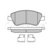 Колодки тормозные дисковые передний для TOYOTA AURIS(ADE15#, NDE15#, NRE15#, ZRE15#, ZZE15#) <b>MEYLE 025 241 2219/W / MBP0526</b>