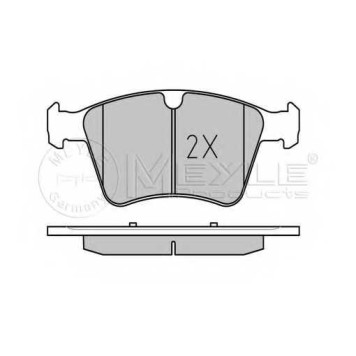Колодки тормозные дисковые передний для MERCEDES GL(X164), M(W164), R(V251,W251) <b>MEYLE 025 241 5120/PD / MBP0535PD</b>-1