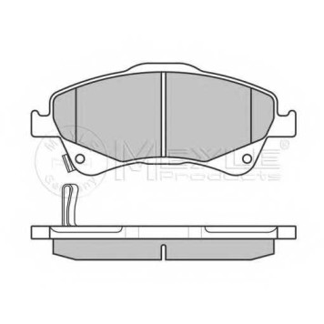 Колодки тормозные дисковые передний для TOYOTA AURIS(ADE15#, NDE15#, NRE15#, ZRE15#, ZZE15#), AVENSIS(ADT27, ZRT27), VERSO(#AUR2#, #ZGR2#) <b>MEYLE 025 242 0419/W / MBP0540</b>-1