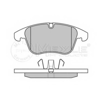 Колодки тормозные дисковые передний для CITROEN C5(RD#,TD#) / PEUGEOT 407(6D#,6E#) <b>MEYLE 025 243 3218/PD / MBP0572PD</b>