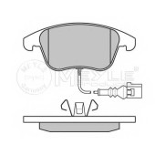 Колодки тормозные дисковые передний для AUDI Q3(8U) / VW SHARAN(7N1,7N2), TIGUAN(5N#) <b>MEYLE 025 243 3219/W / MBP0573</b>