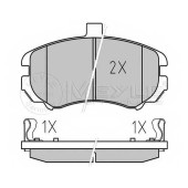 Колодки тормозные дисковые передний для HYUNDAI ELANTRA(XD) <b>MEYLE 025 243 6917/W / MBP0585</b>