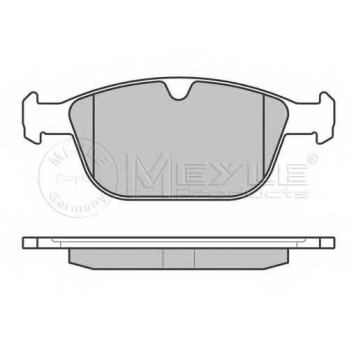 Колодки тормозные дисковые передний для VOLVO XC60 <b>MEYLE 025 243 9920 / MBP0589</b>-1