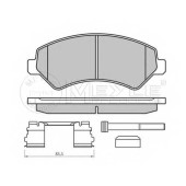 Колодки тормозные дисковые передний для CITROEN JUMPER / FIAT DUCATO(250,290) / PEUGEOT BOXER <b>MEYLE 025 244 6619/W2 / MBP0598</b>