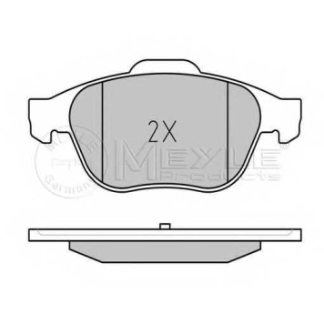 Колодки тормозные дисковые передний для RENAULT GRAND(JM0/1#), SCENIC(JM0/1#) <b>MEYLE 025 245 3618 / MBP0616</b>-1