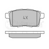 Колодки тормозные дисковые задний для MAZDA CX-7(ER), CX-9(TB) <b>MEYLE 025 245 4517 / MBP0622</b>