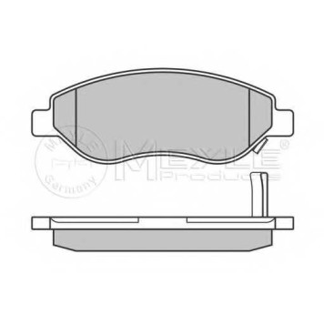 Колодки тормозные дисковые передний для OPEL CORSA <b>MEYLE 025 245 5019/W / MBP0624</b>-2