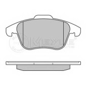 Колодки тормозные дисковые передний для CITROEN C4(B7,UA#,UD#), DS5 / PEUGEOT 3008, 5008 <b>MEYLE 025 245 5719 / MBP0625</b>